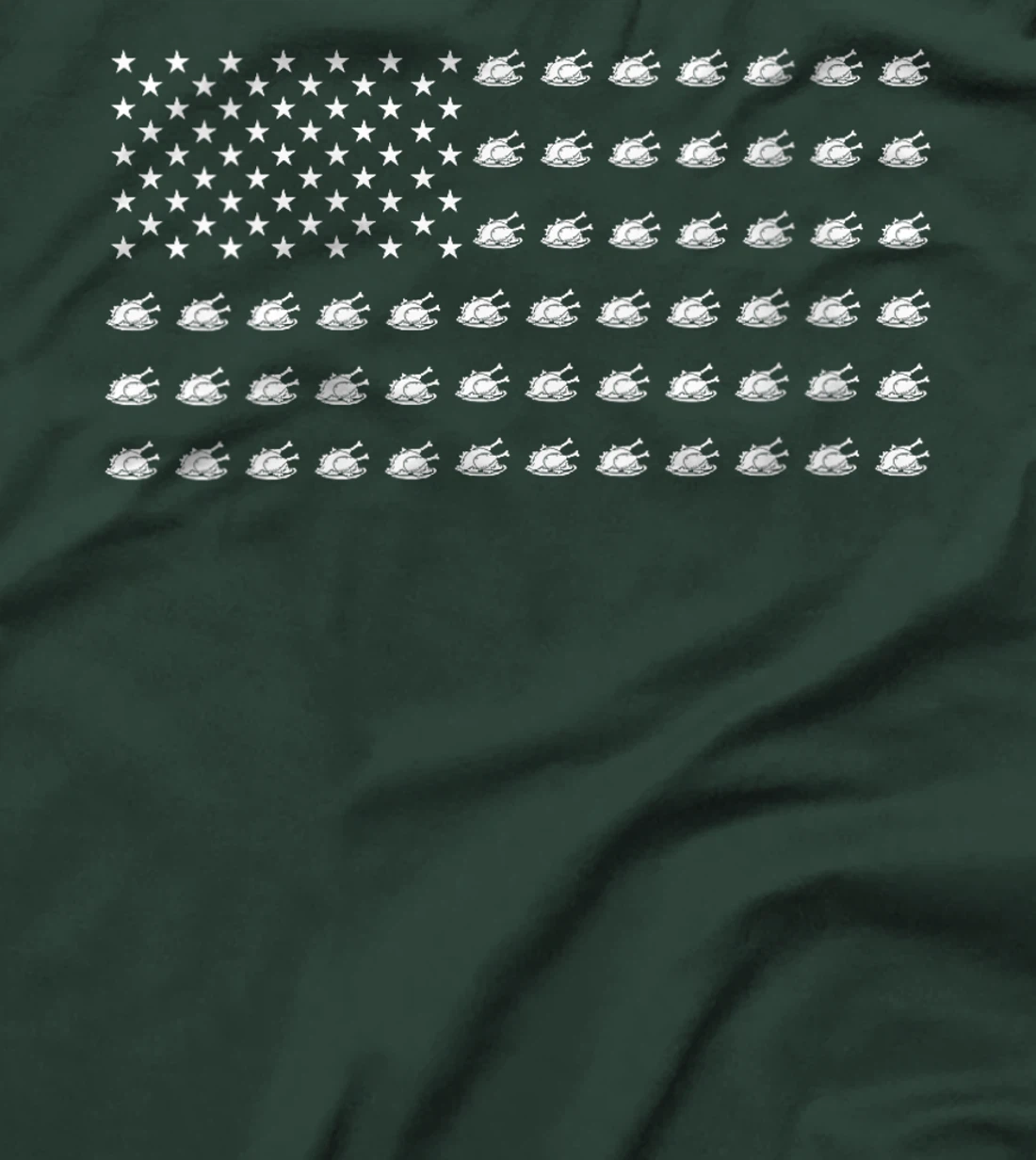 Womens American Flag Thanksgiving USA Patriotism Patriot Veteran T-Shirt