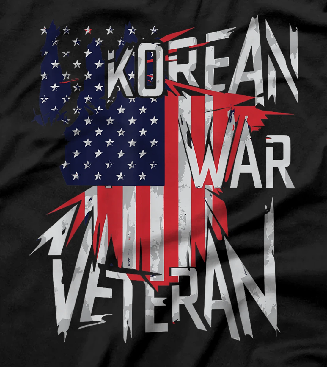Womens Korean War Proud Veteran T-Shirt