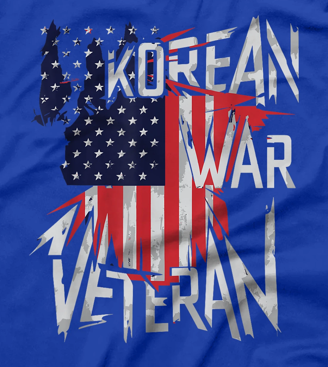 Womens Korean War Proud Veteran T-Shirt
