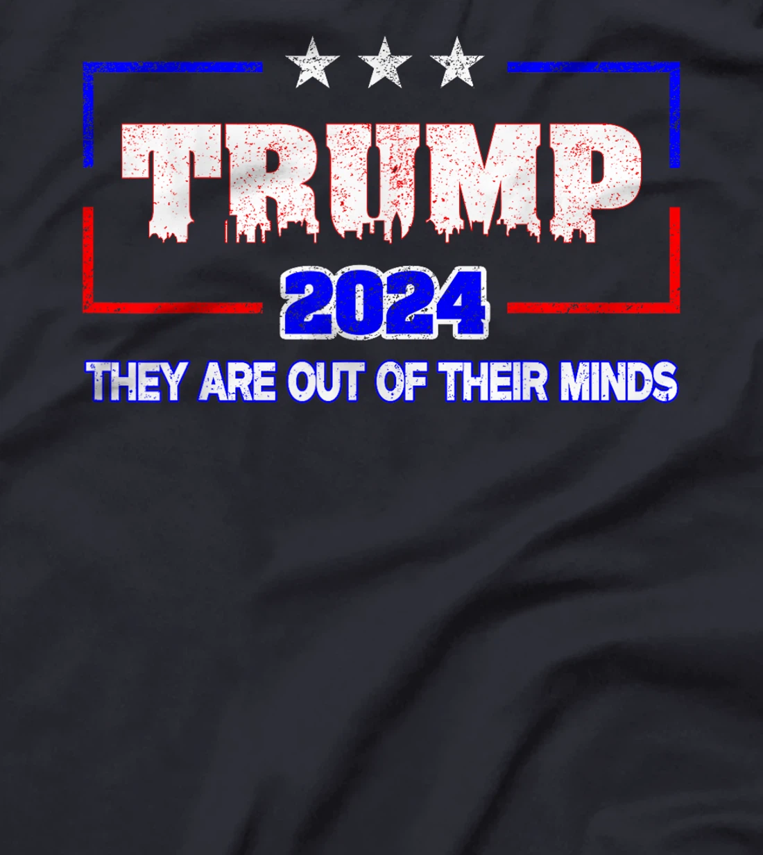 Trump 2024 Vote Trump Election They Are Out Of Their Minds T-Shirt