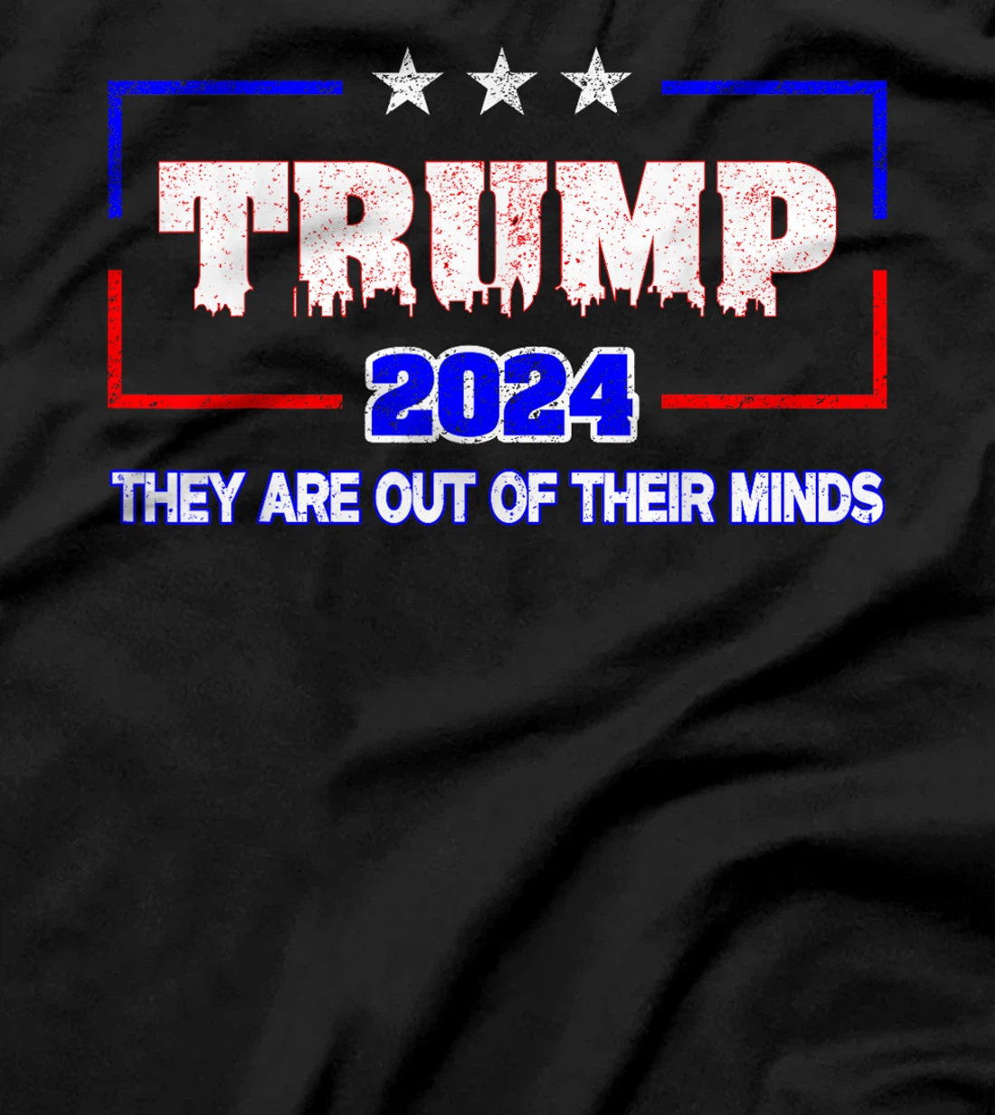 Trump 2024 Vote Trump Election They Are Out Of Their Minds T-Shirt
