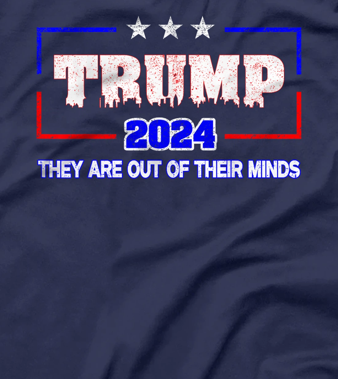 Trump 2024 Vote Trump Election They Are Out Of Their Minds T-Shirt
