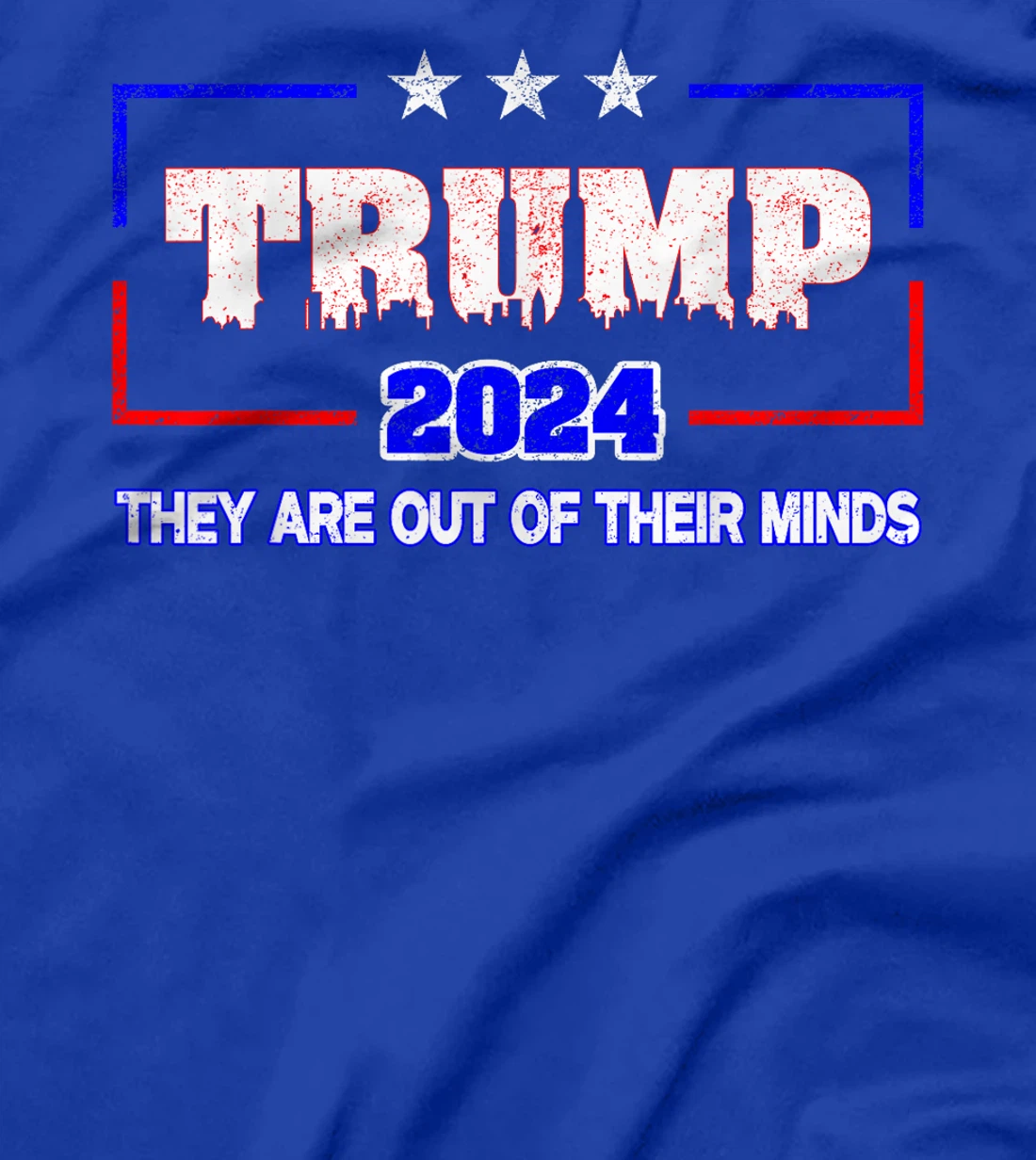 Trump 2024 Vote Trump Election They Are Out Of Their Minds T-Shirt