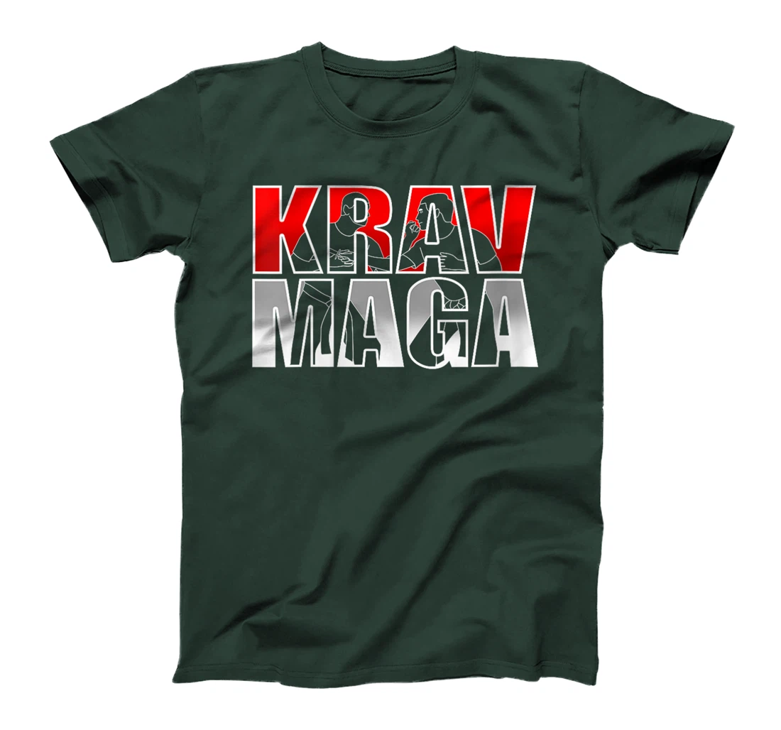 Womens Krav Maga Israel Mixed Martial Arts Fighter T-Shirt