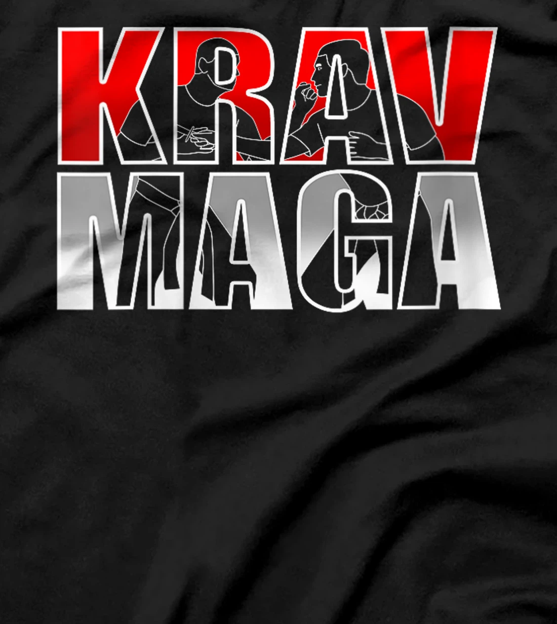 Womens Krav Maga Israel Mixed Martial Arts Fighter T-Shirt