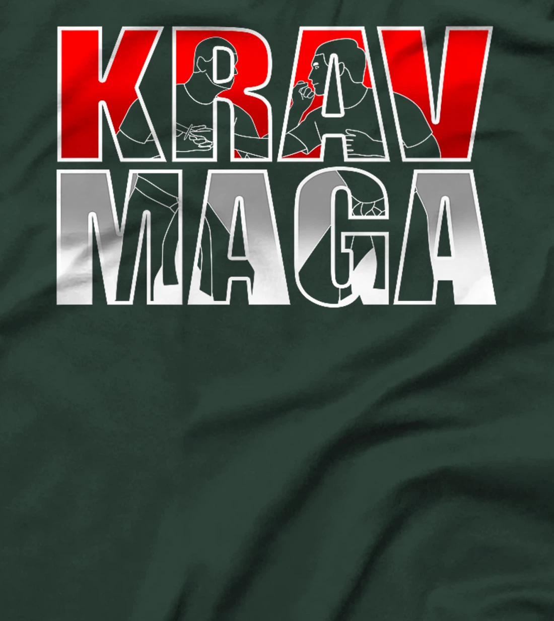 Krav Maga Israel Mixed Martial Arts Fighter Premium T-Shirt