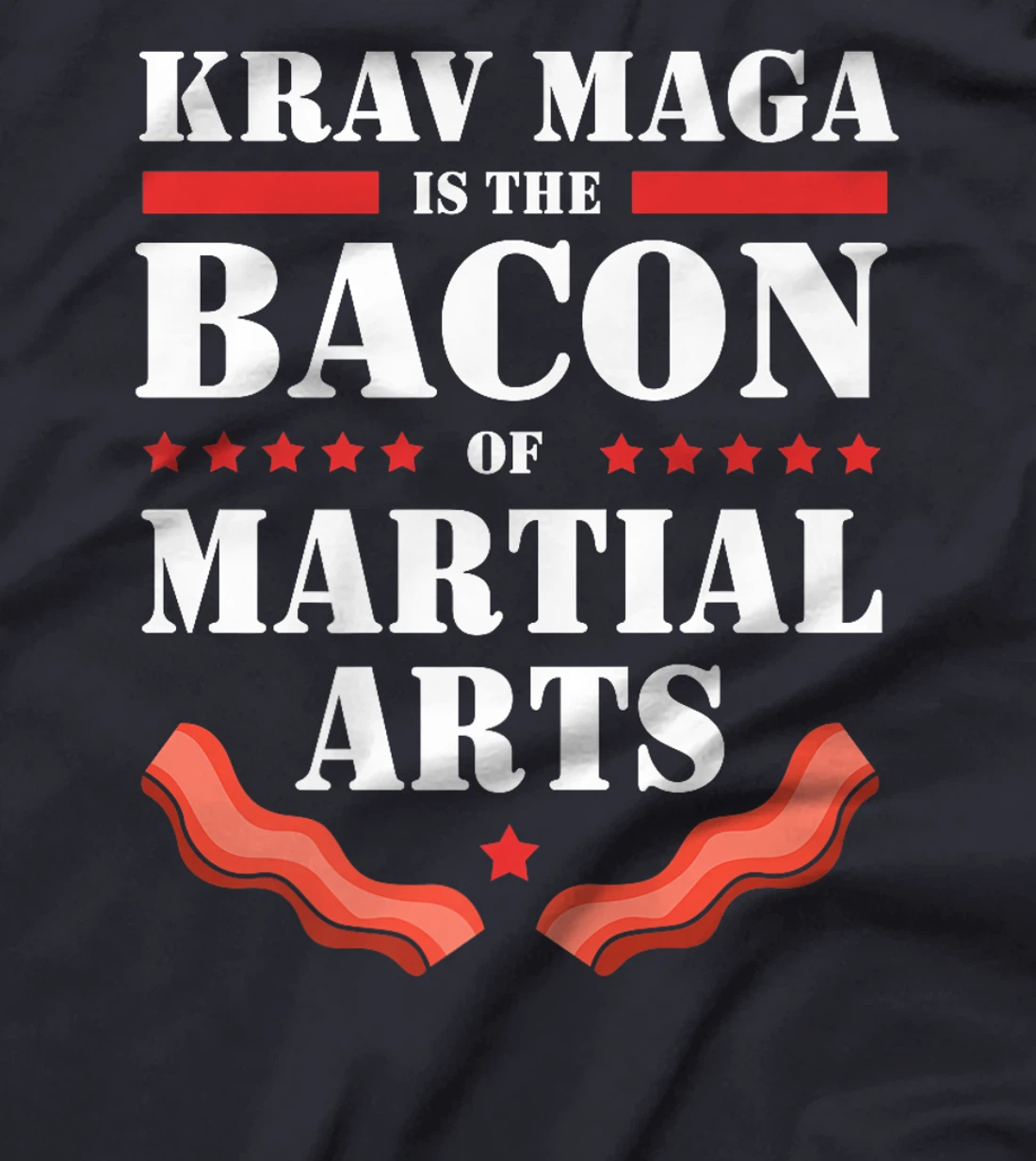 The Bacon Of Martial Arts israel Krav Maga Premium T-Shirt
