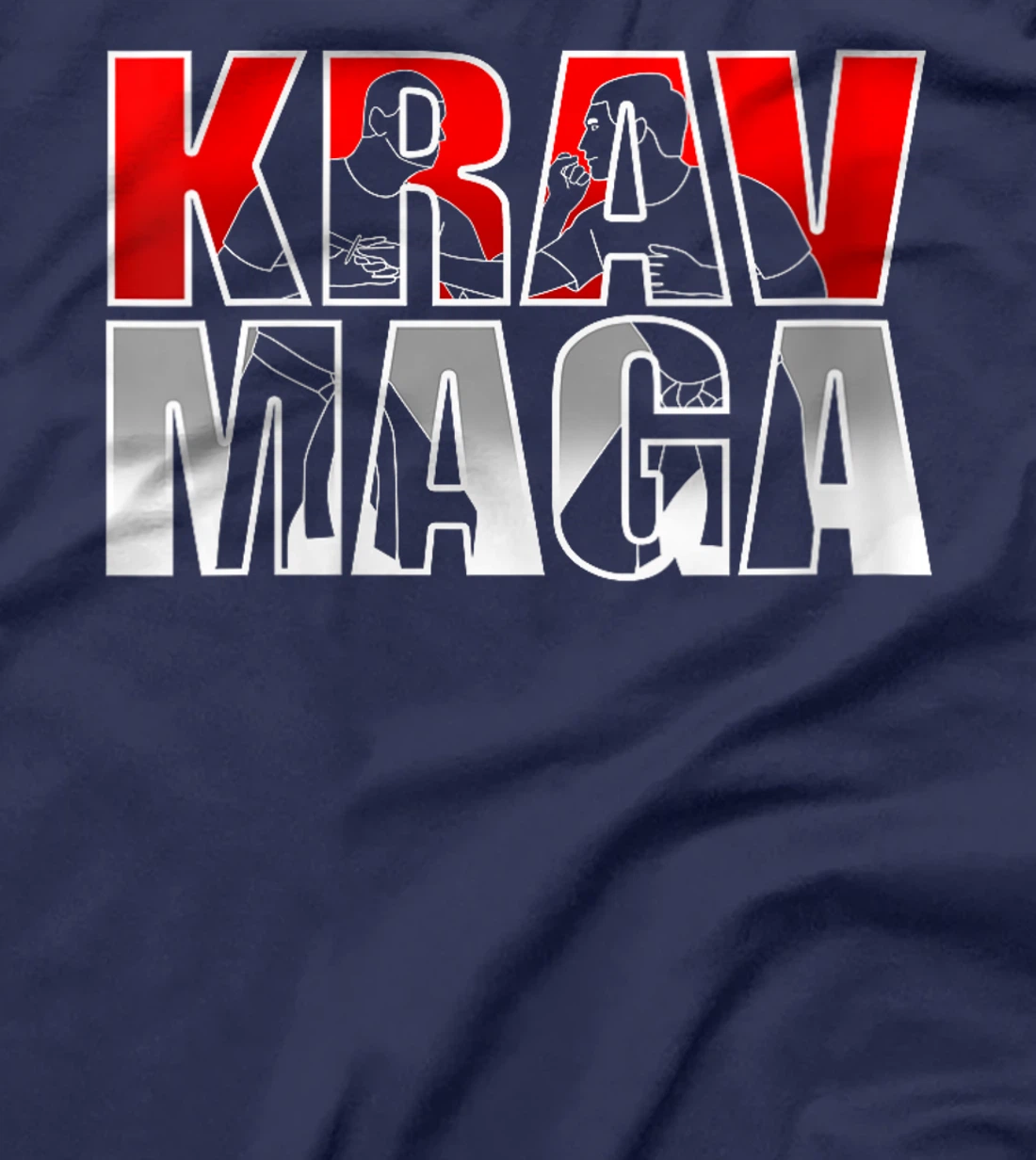 Womens Krav Maga Israel Mixed Martial Arts Fighter T-Shirt