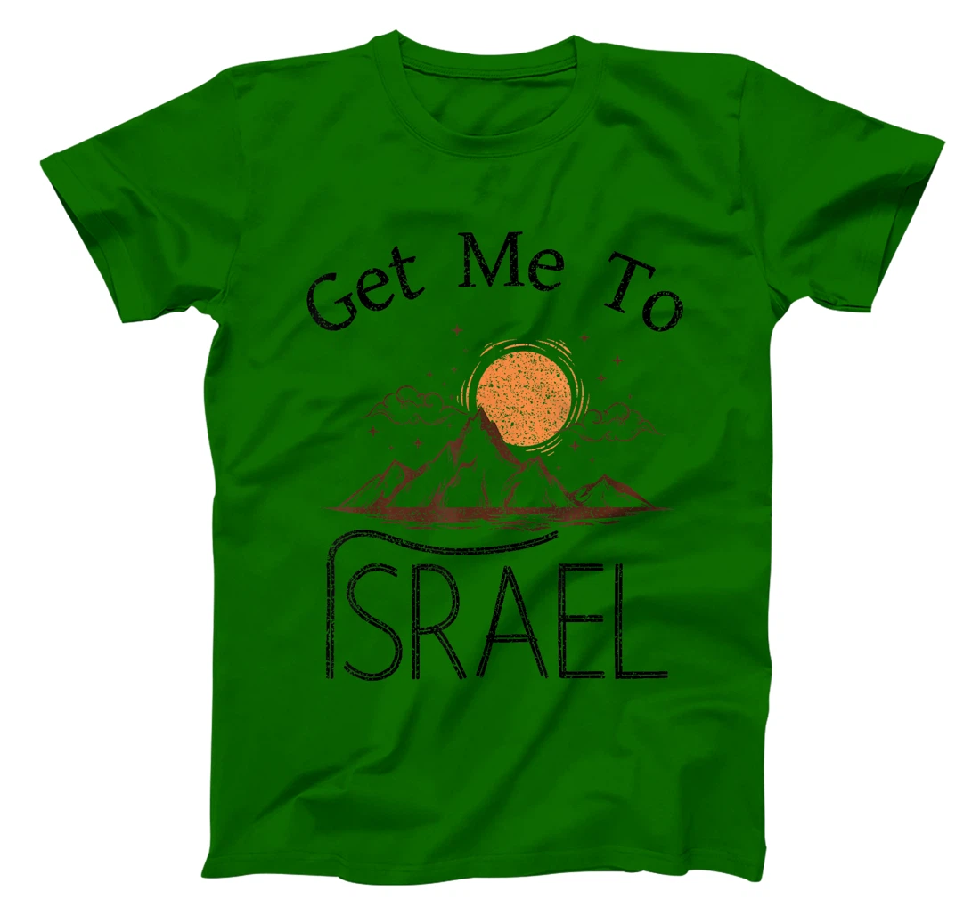 Get Me To Israel Vintage Vacation T-Shirt