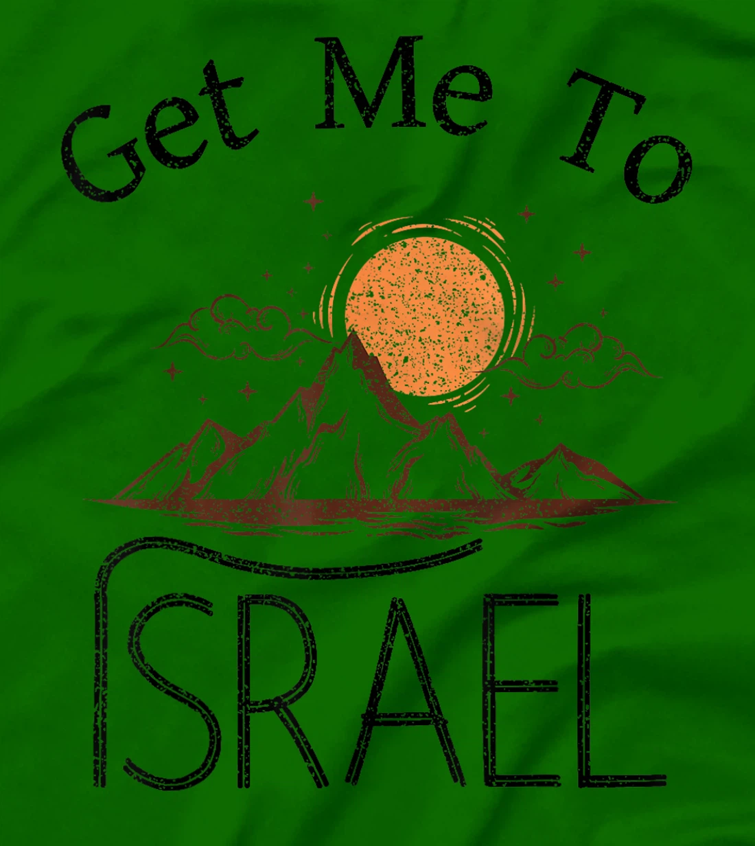 Get Me To Israel Vintage Vacation T-Shirt