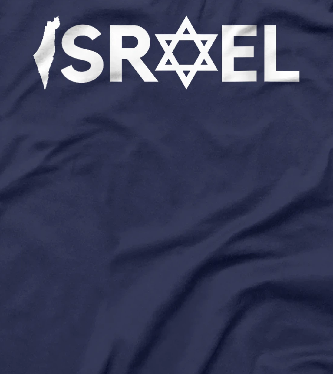 Womens Israel Holy Land Map Jewish Star of David Israeli T-Shirt