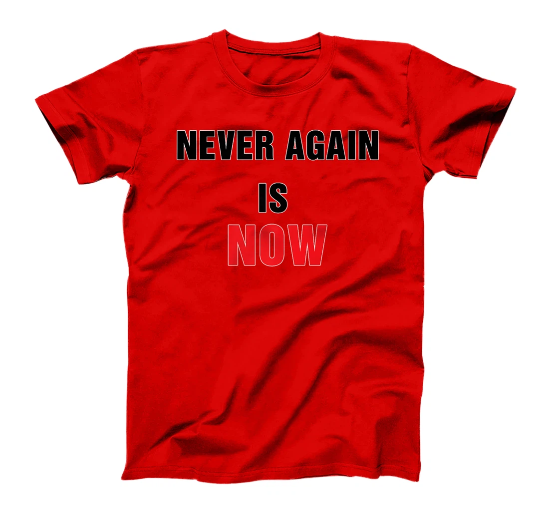 Never Again Is Now Together We Stand With Israel Premium T-Shirt