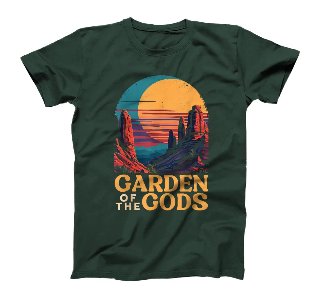 Garden of the Gods with Sunset, Garden of the Gods T-Shirt
