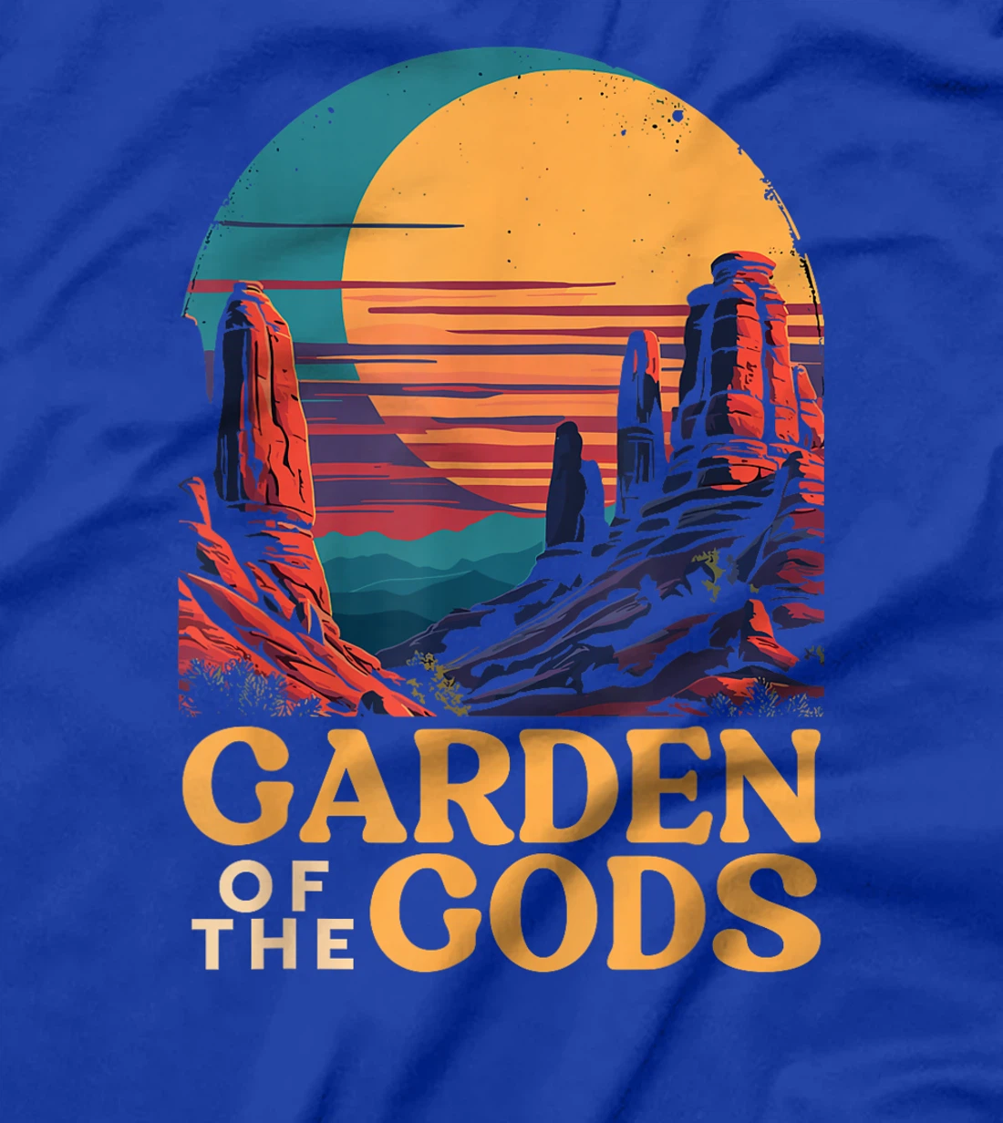 Garden of the Gods with Sunset, Garden of the Gods T-Shirt