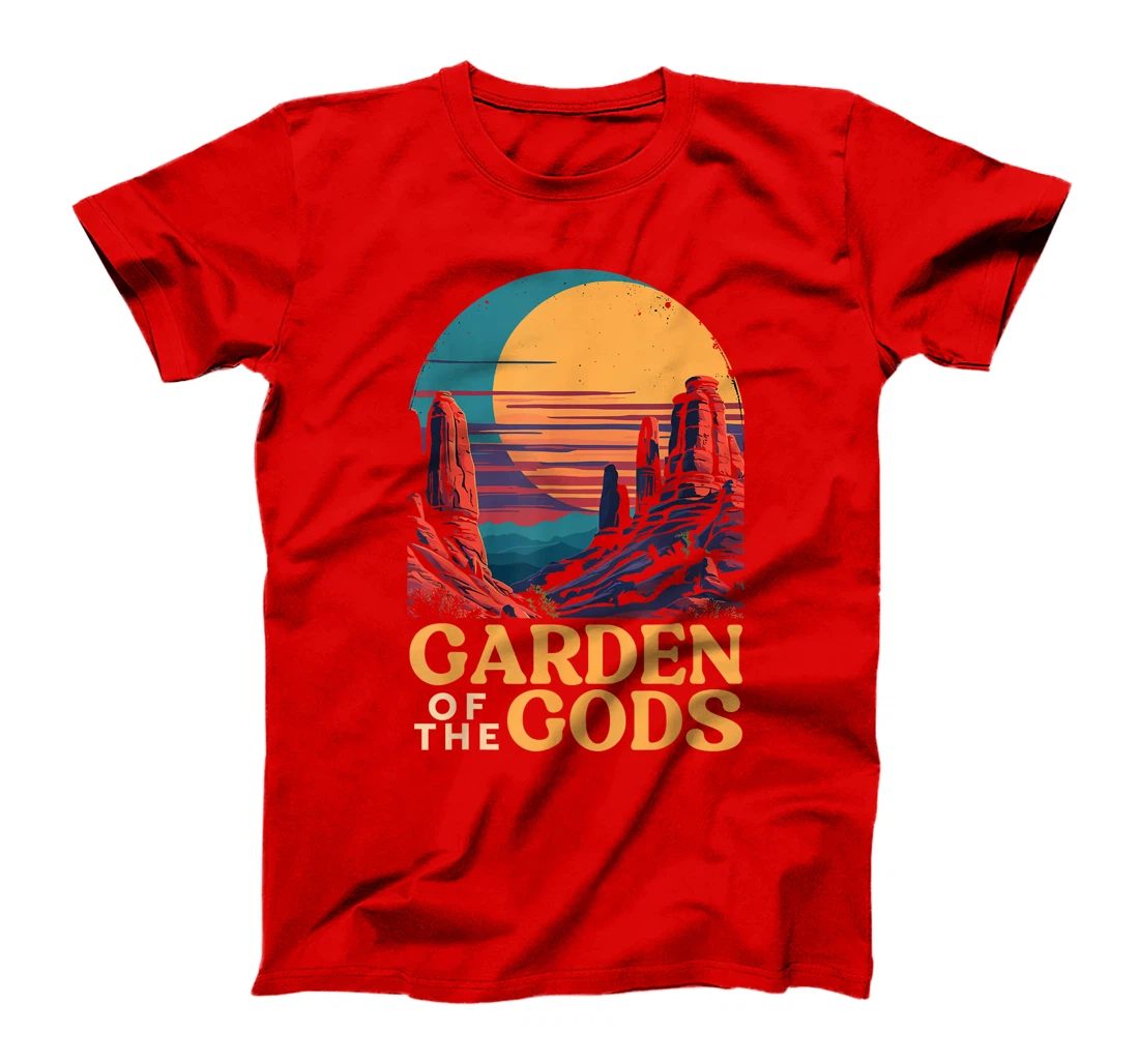 Garden of the Gods with Sunset, Garden of the Gods T-Shirt