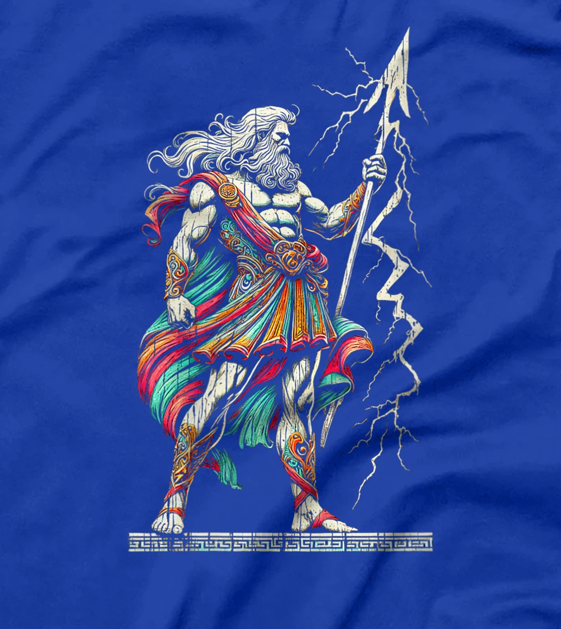 Womens Zeus God of Thunder Greek Mythology Ancient Greece T-Shirt