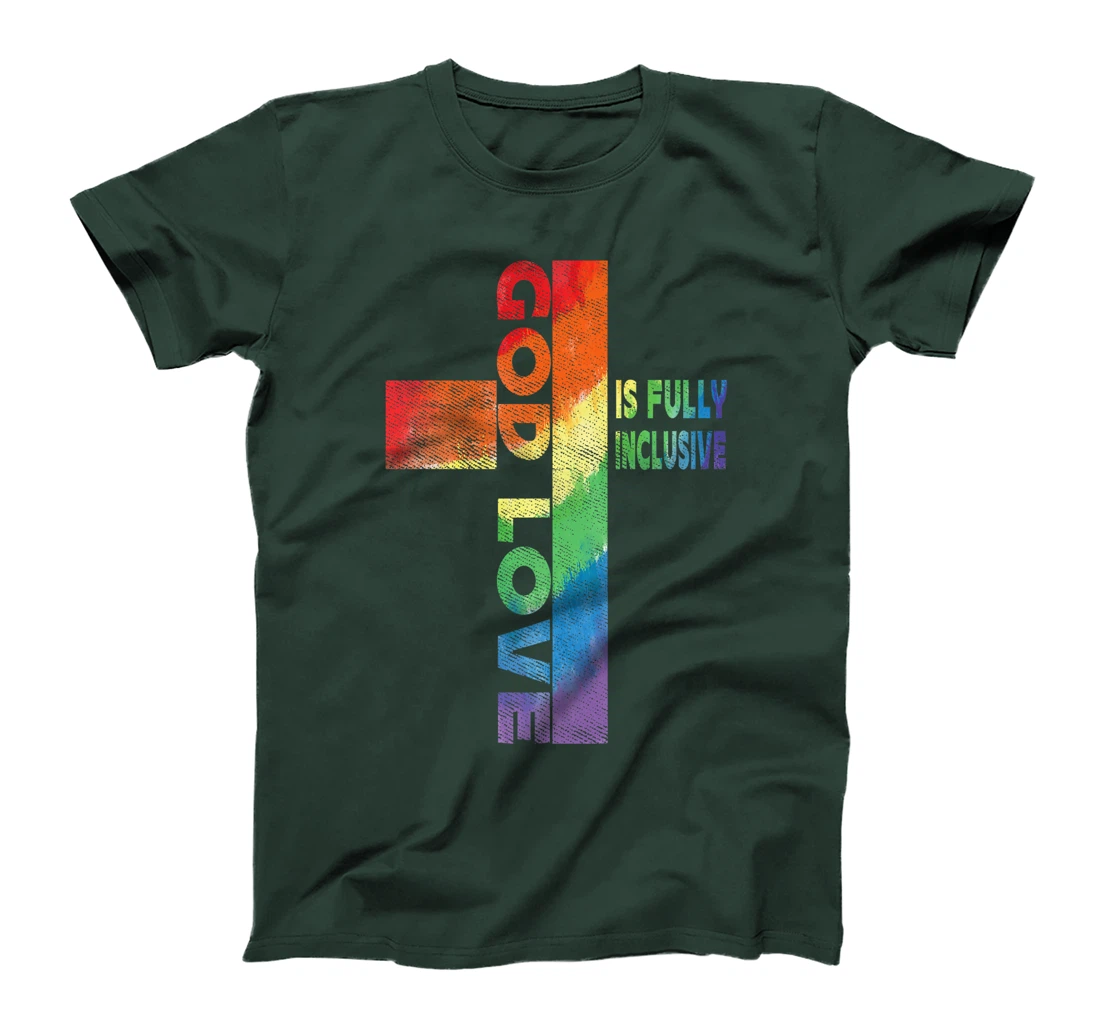 God's Love is Fully Inclusive Christian Gay Lesbian LGBT Premium T-Shirt