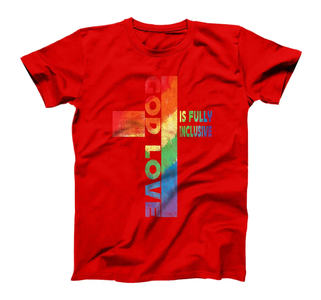 God's Love is Fully Inclusive Christian Gay Lesbian LGBT Premium T-Shirt