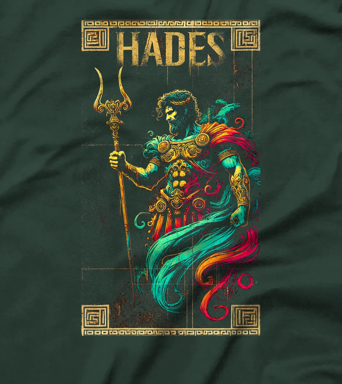 Womens Hades God of the Underworld Greek Mythology Ancient Greece T-Shirt