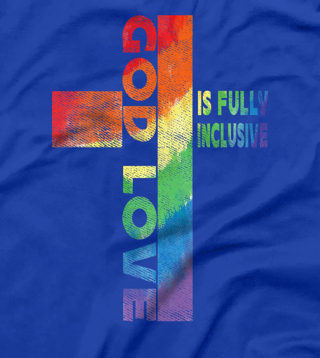 God's Love is Fully Inclusive Christian Gay Lesbian LGBT Premium T-Shirt