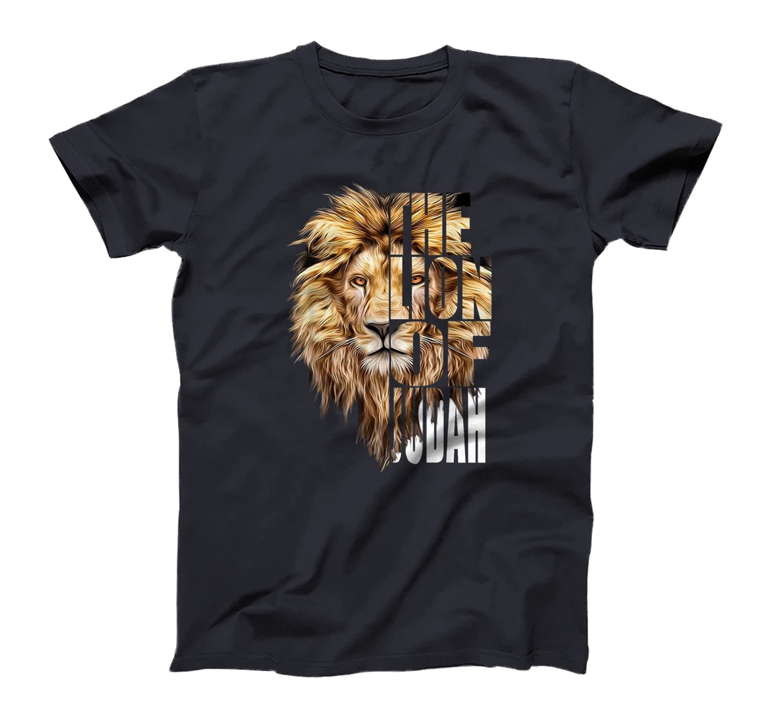 The Lion Of Judah Jesus Lover God funny Christian Religious T-Shirt
