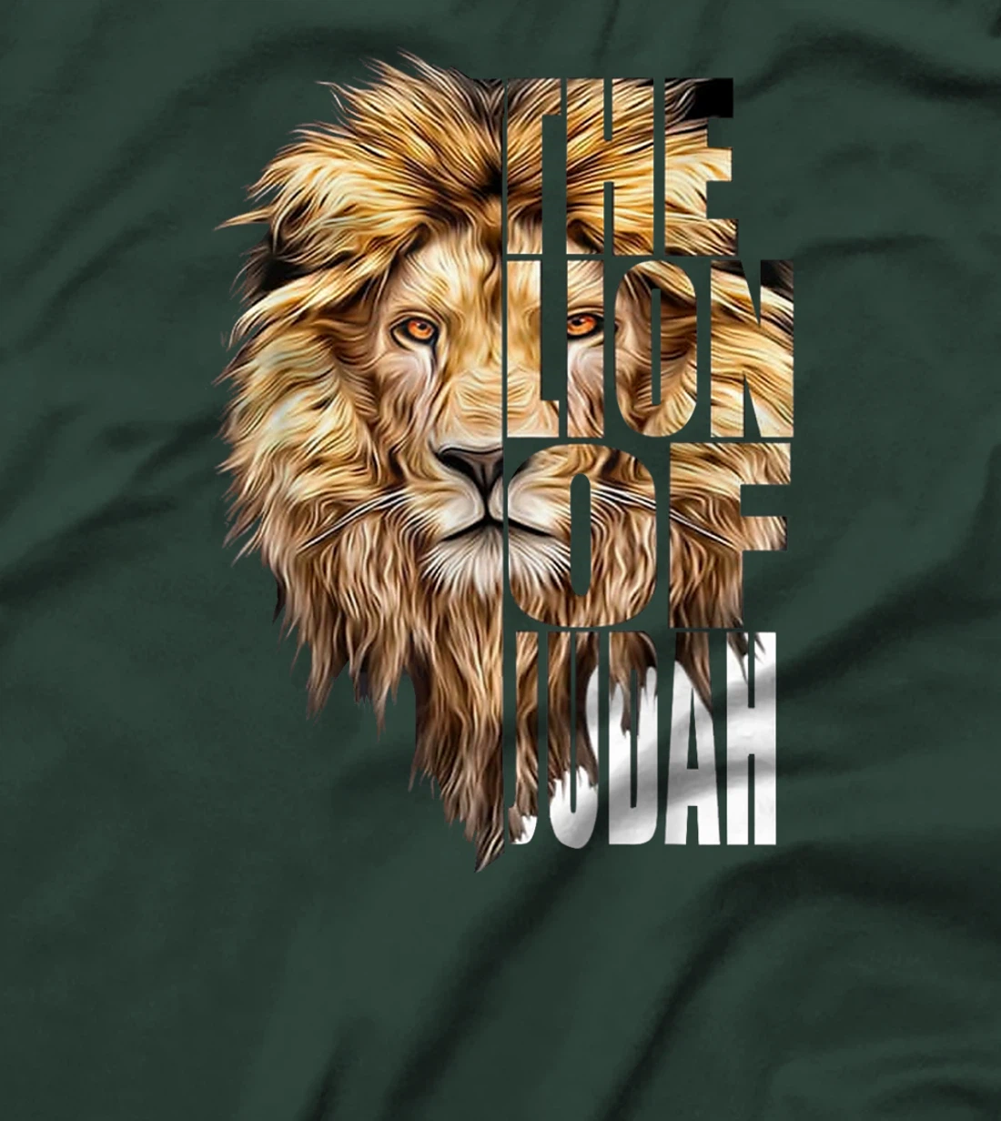 The Lion Of Judah Jesus Lover God funny Christian Religious T-Shirt