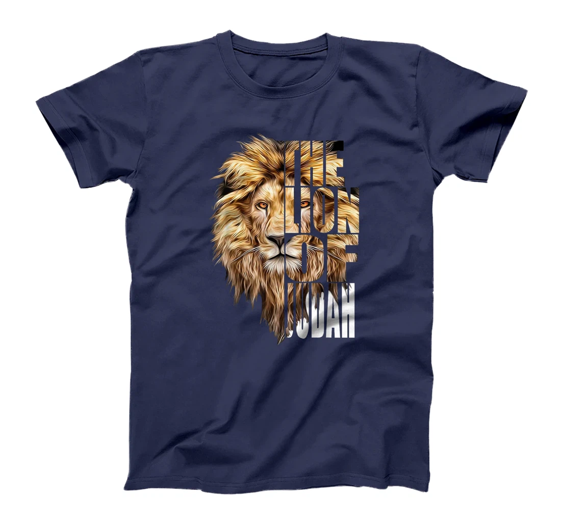 The Lion Of Judah Jesus Lover God funny Christian Religious T-Shirt