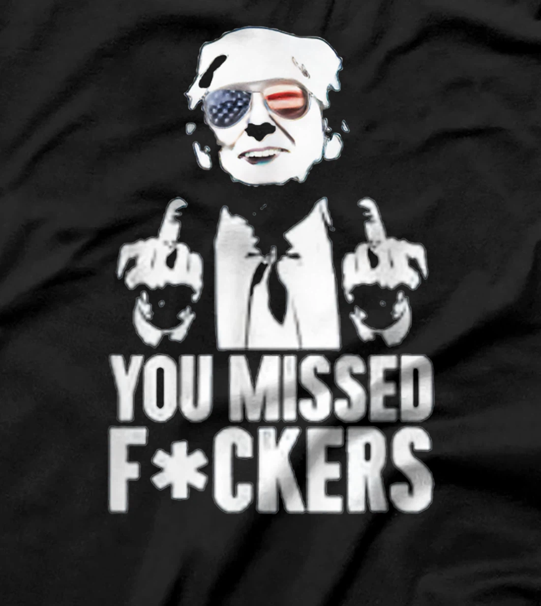 Womens Trump Fight Fight Fight T-Shirt