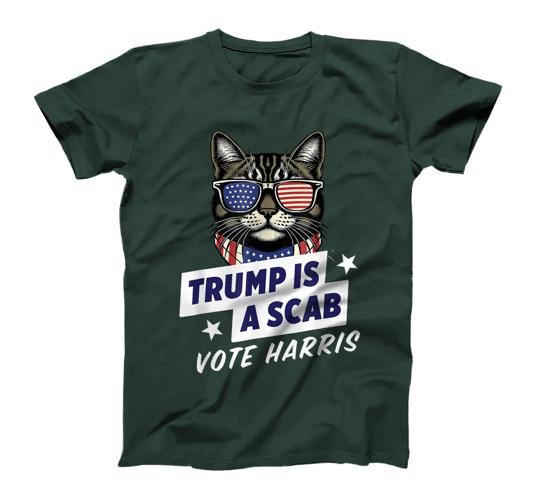 Trump is a Scab Vote Harris 2024 T-Shirt