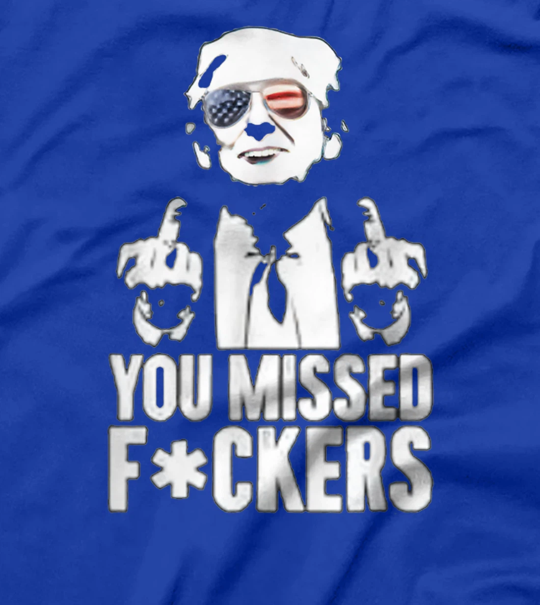 Womens Trump Fight Fight Fight T-Shirt