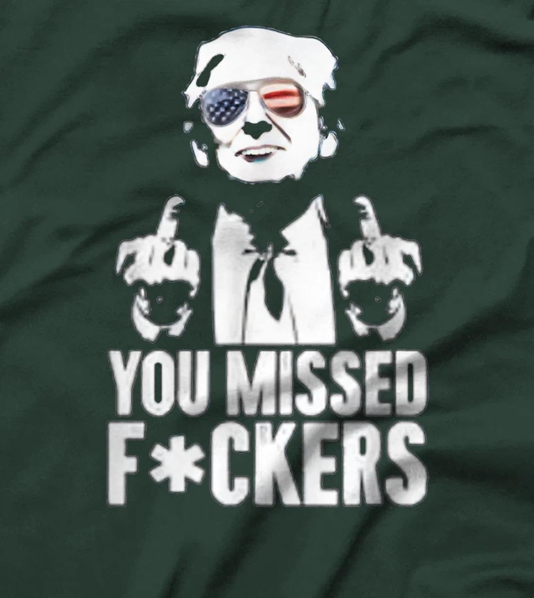 Womens Trump Fight Fight Fight T-Shirt