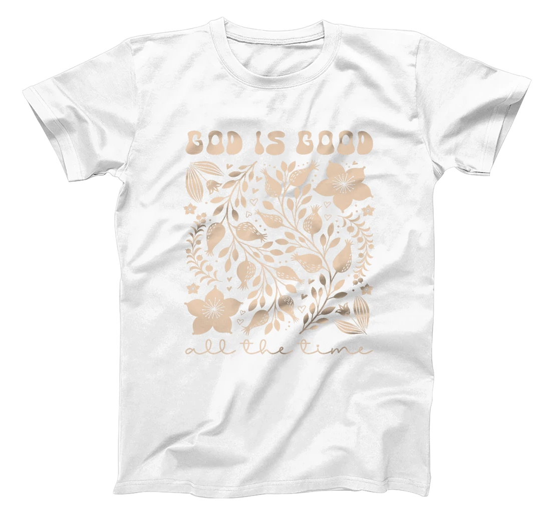 God is Good All the Time Inspirational Christian Worship Premium T-Shirt