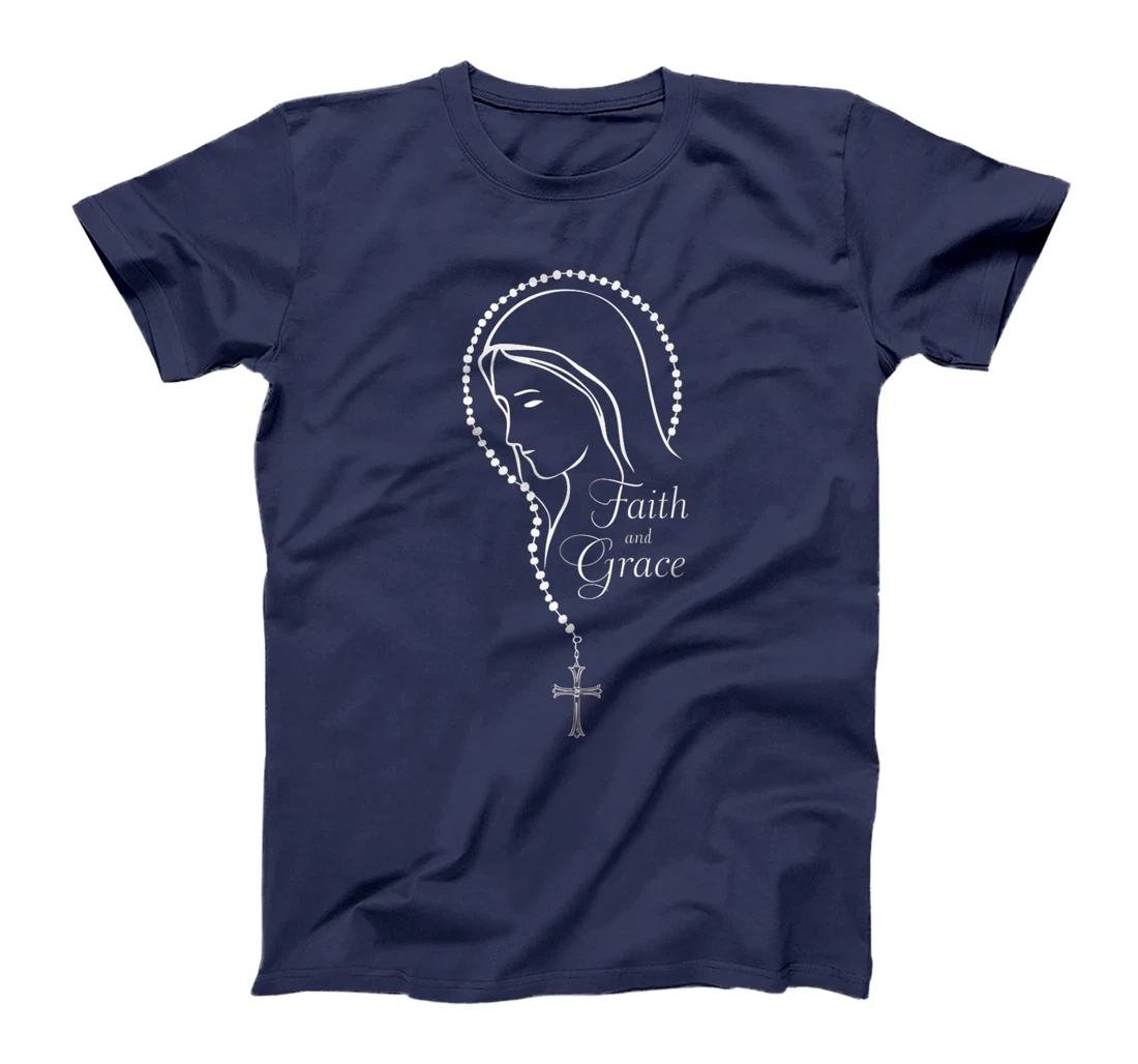 Saint Mary Mother Of God Faith and Grace Catholic Church Premium T-Shirt