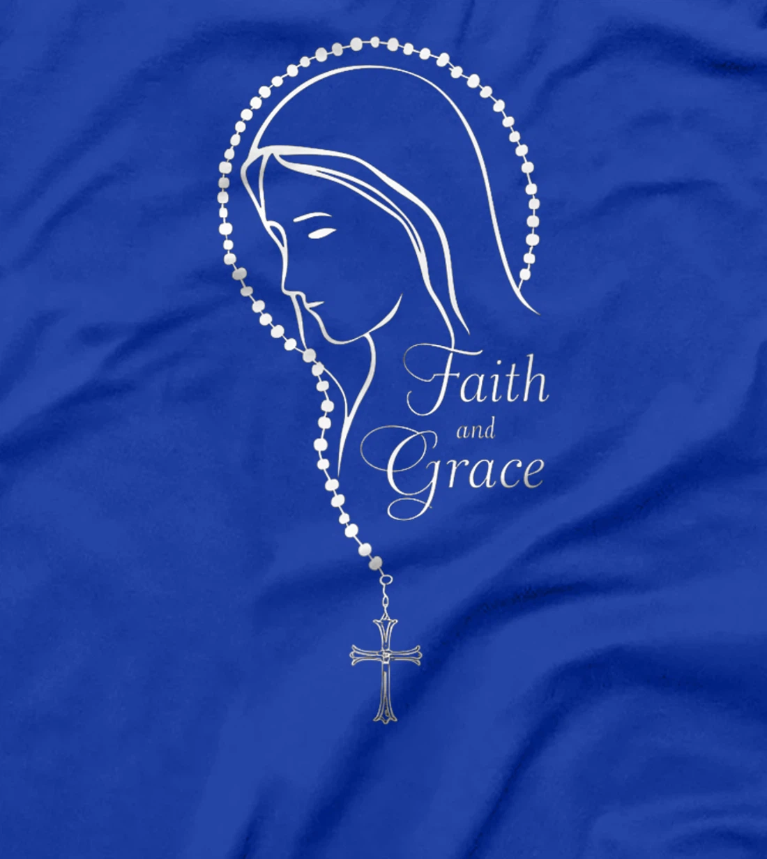 Saint Mary Mother Of God Faith and Grace Catholic Church Premium T-Shirt