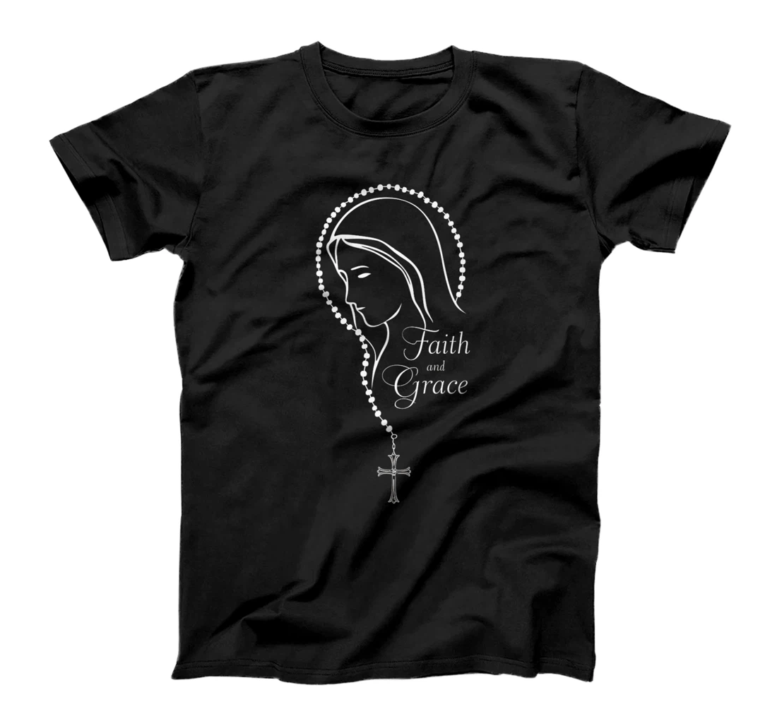 Saint Mary Mother Of God Faith and Grace Catholic Church Premium T-Shirt