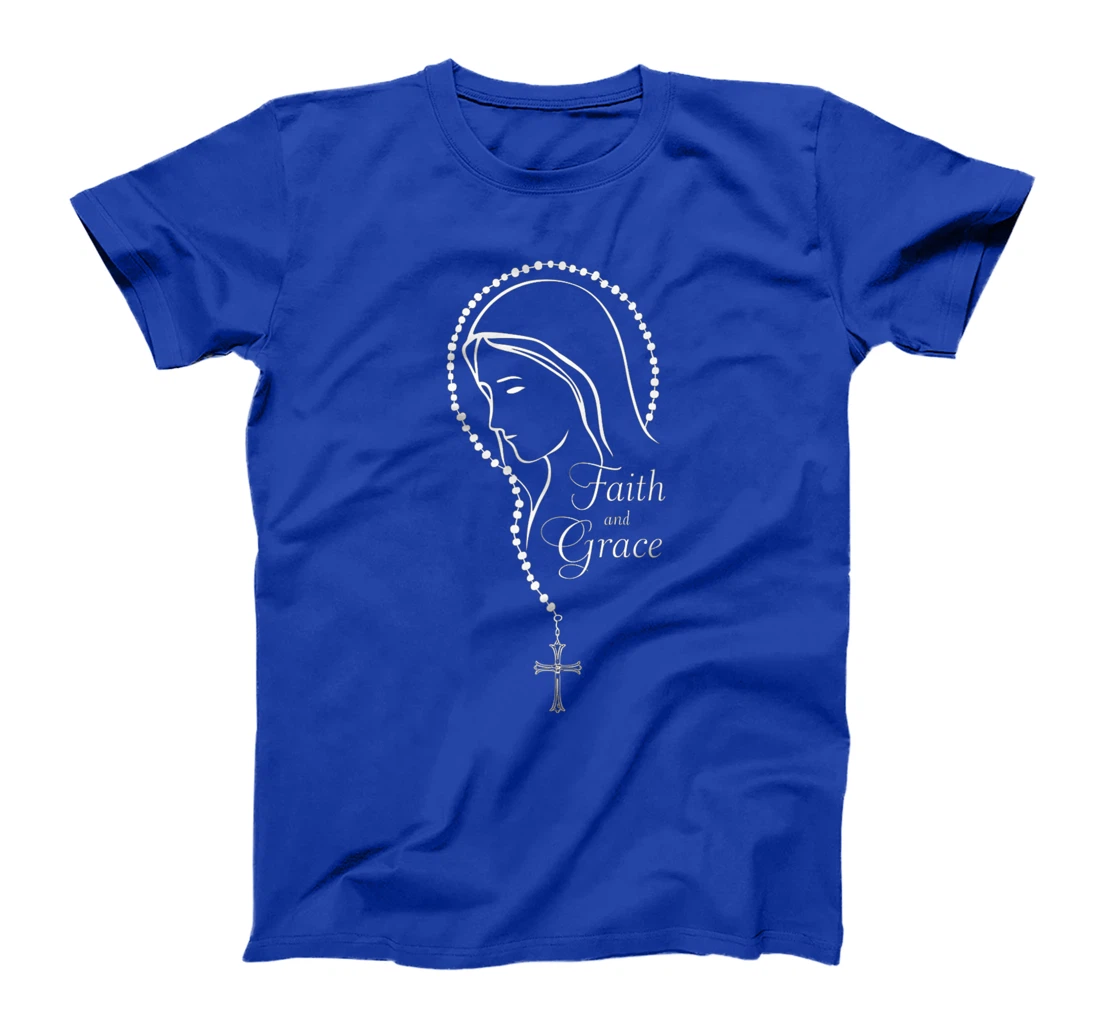 Saint Mary Mother Of God Faith and Grace Catholic Church Premium T-Shirt