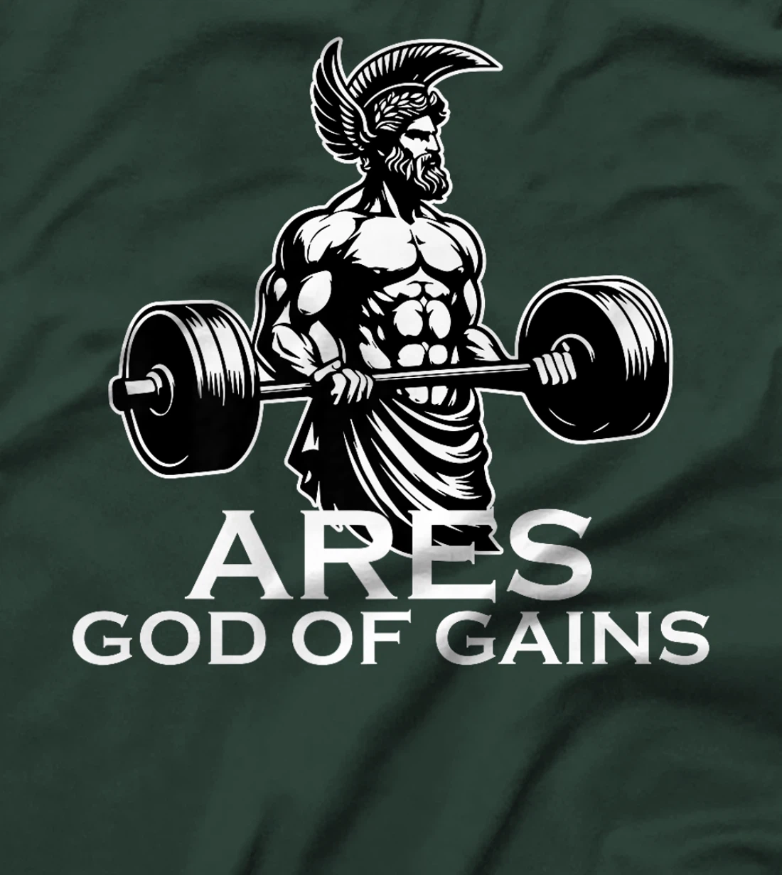Ares Greek God Workout Funny Fitness Humor Mythology Premium T-Shirt