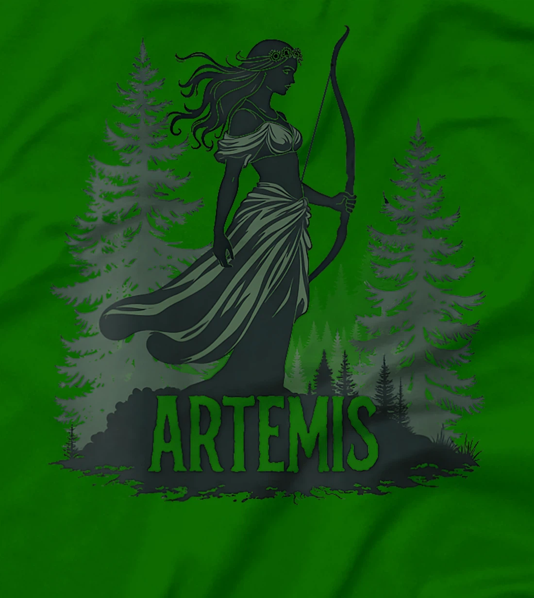 Womens Artemis Greek Goddess T-Shirt