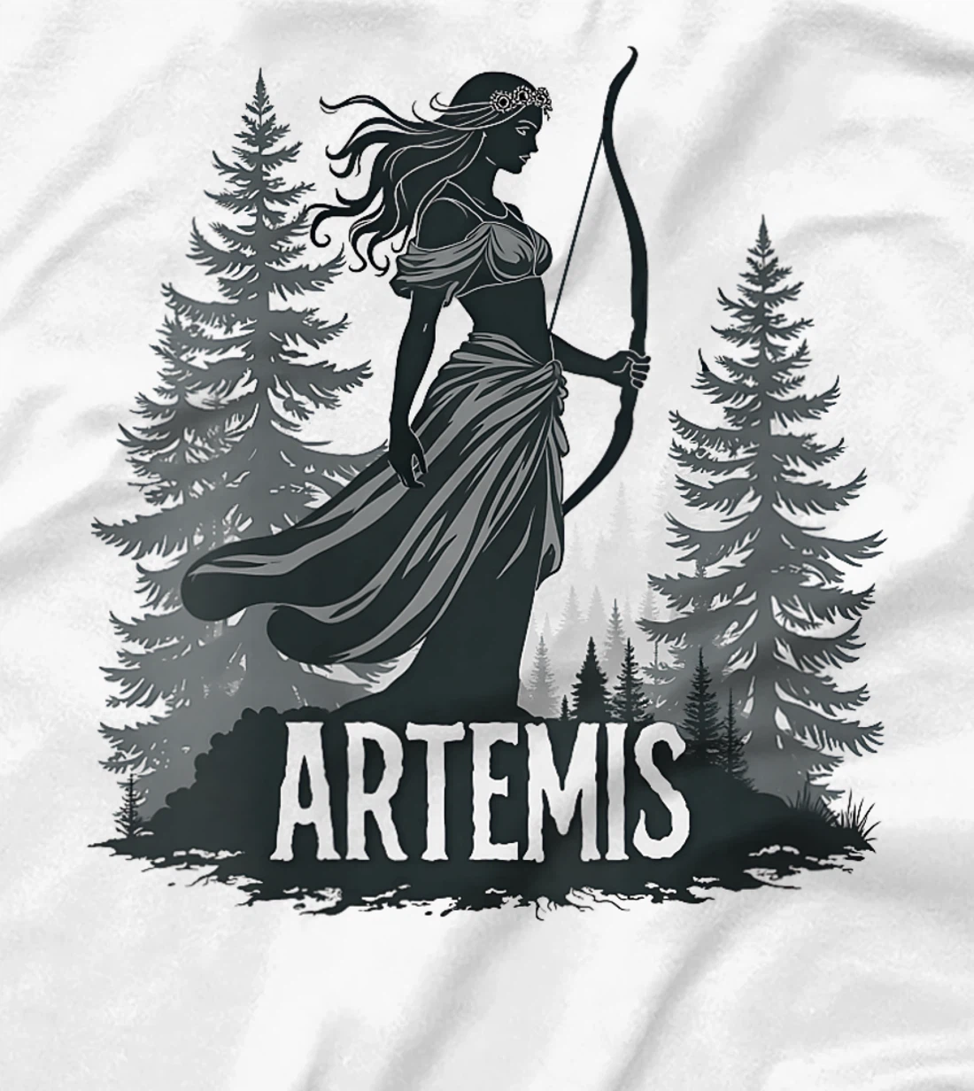 Womens Artemis Greek Goddess T-Shirt