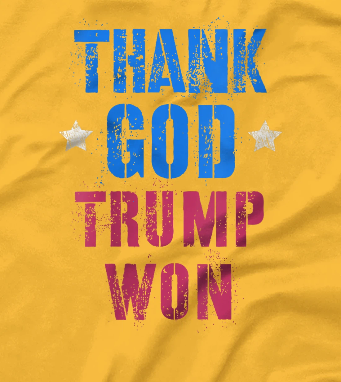 Womens Vote THANK GOD HE WON TRUMP 2024 Make Keep America Great T-Shirt