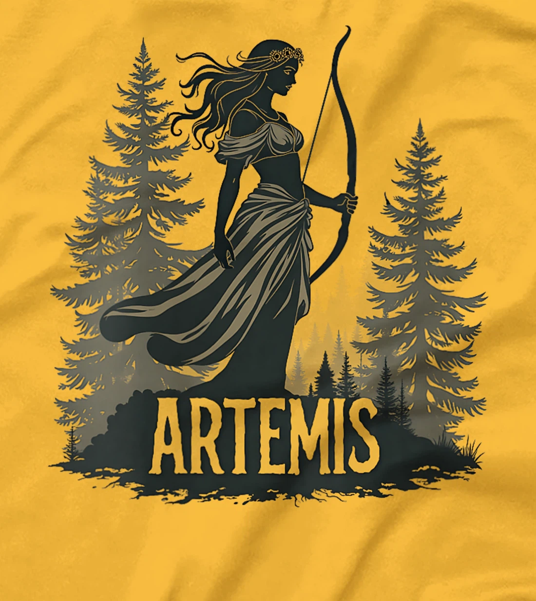 Womens Artemis Greek Goddess T-Shirt