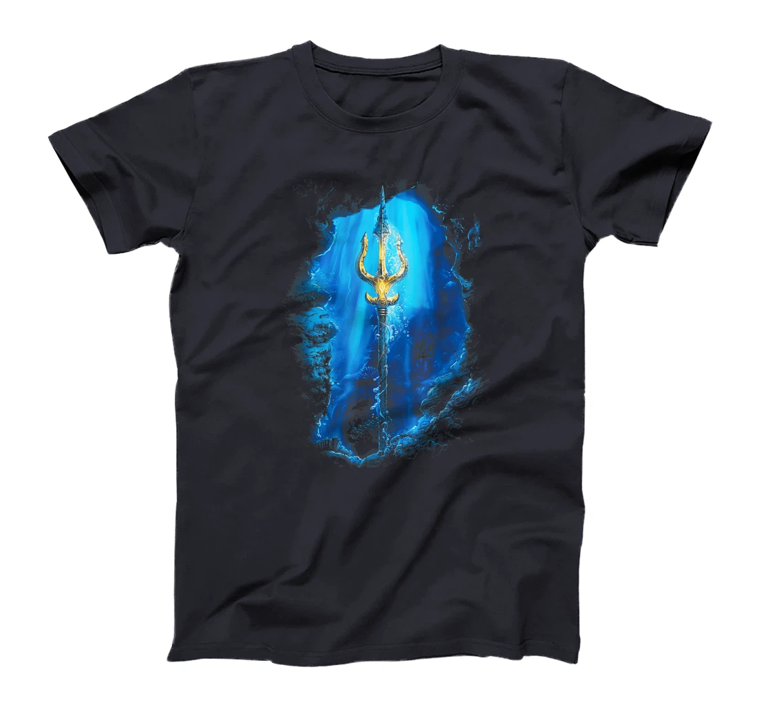 Poseidon Symbol Trident Greek God Underwater T-Shirt