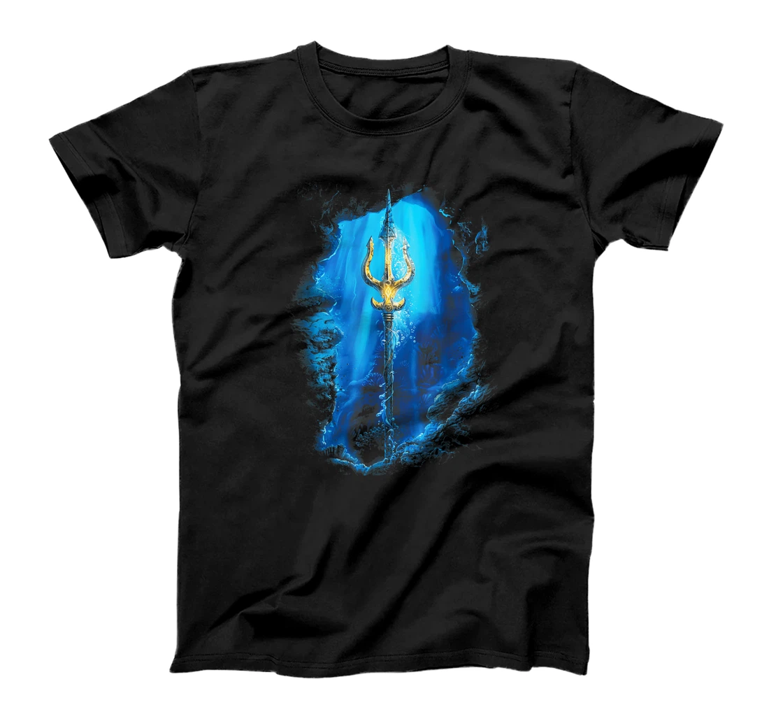 Poseidon Symbol Trident Greek God Underwater T-Shirt
