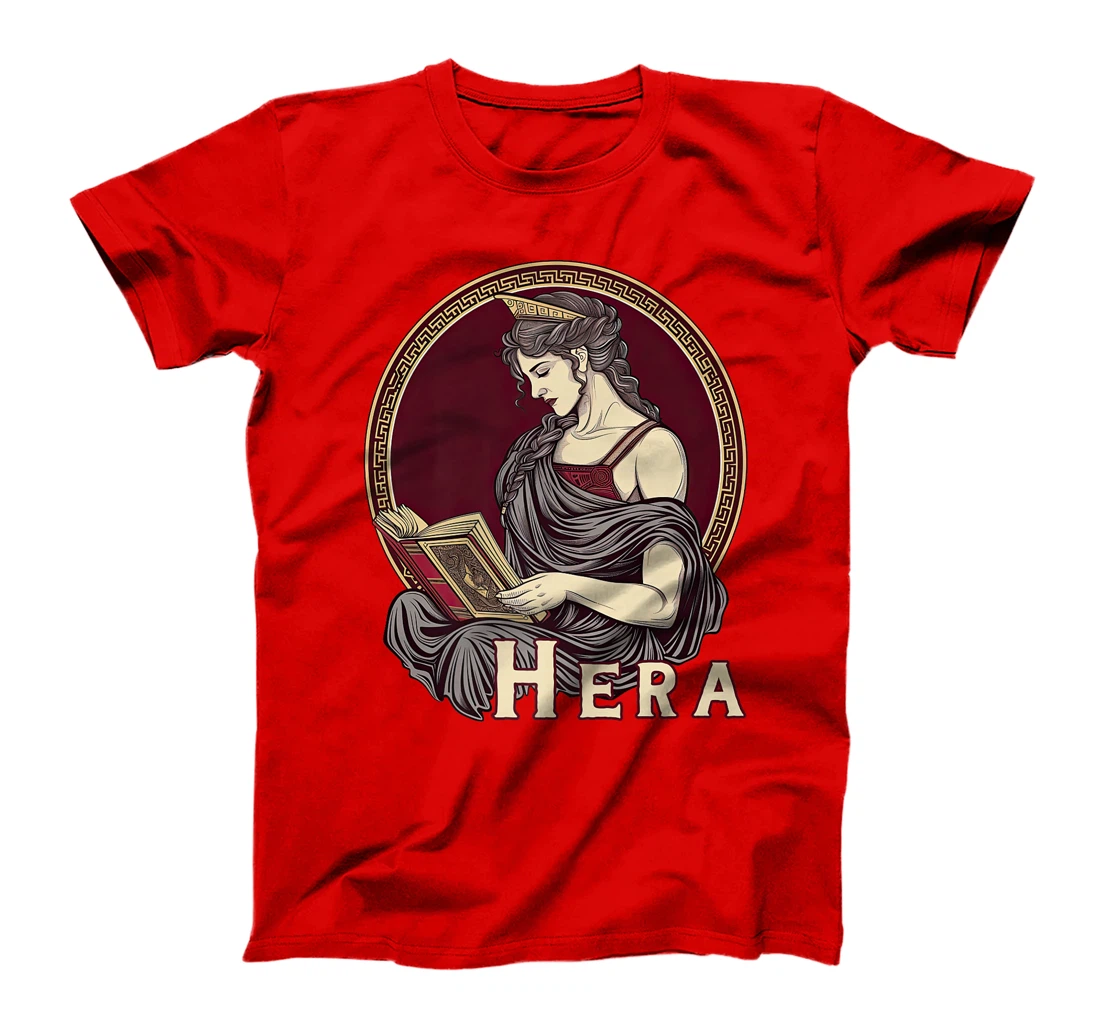 Ancient Greek Goddess Hera Literature Bookish Premium T-Shirt