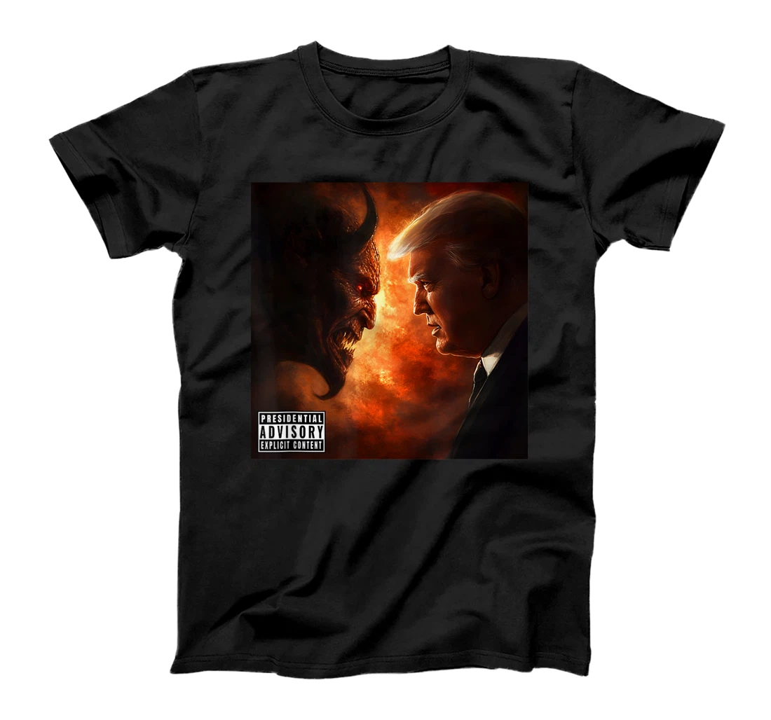 Christian President Trump God's Choice To Beat The Devil T-Shirt
