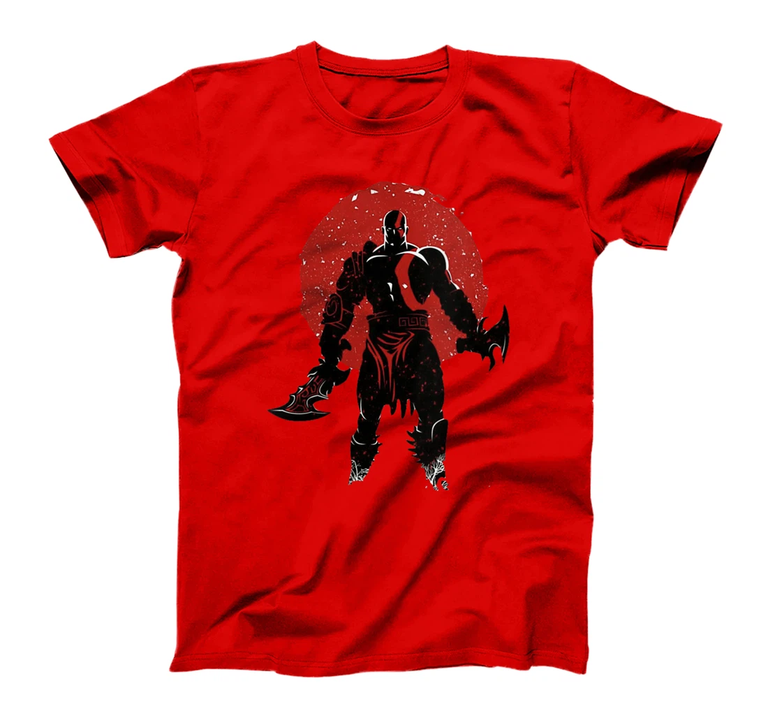 Womens War God / Battle Axe / Red Scar Tattoo T-Shirt