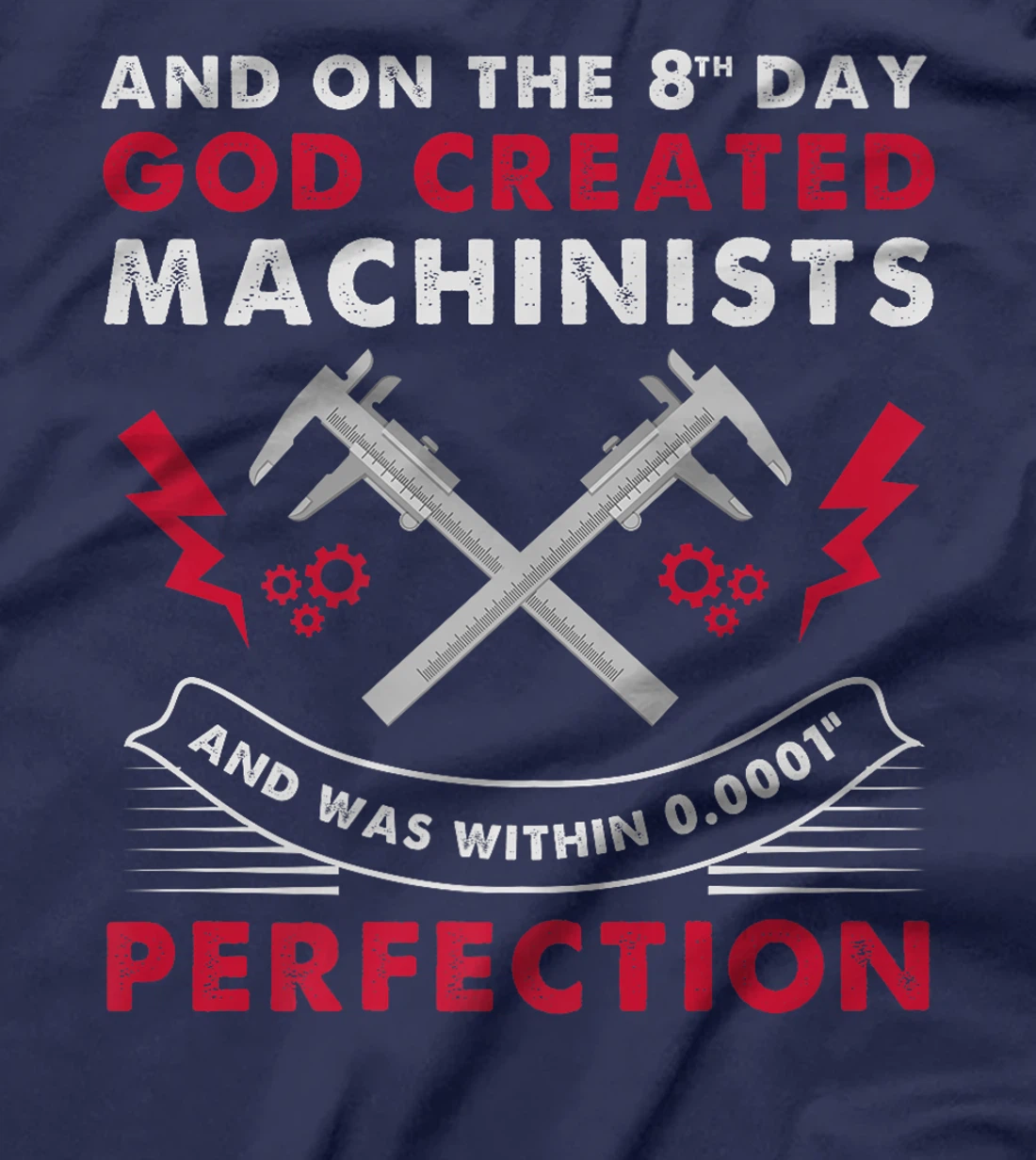 God Created Machinists Funny Perfect Machinist Premium T-Shirt