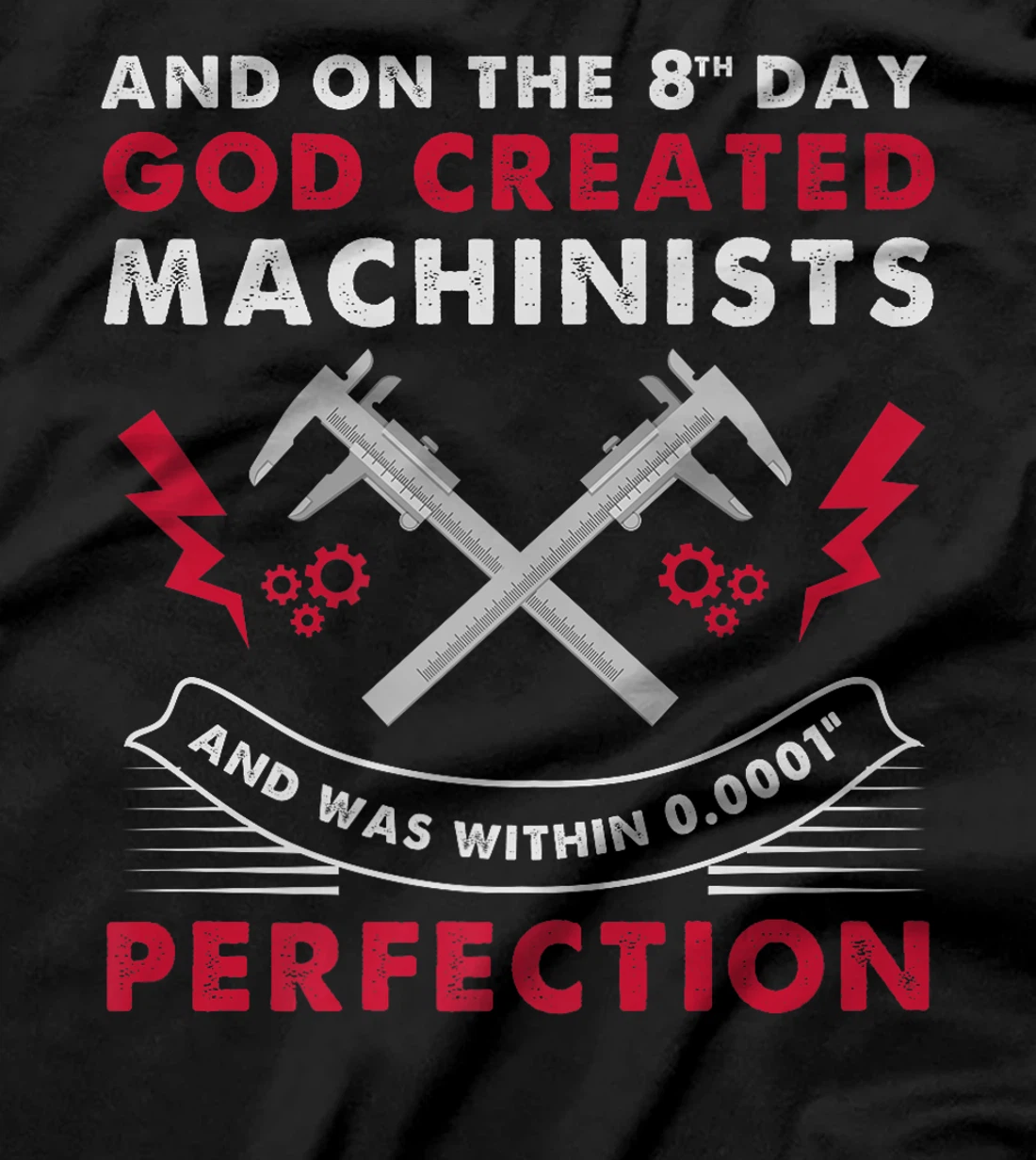 God Created Machinists Funny Perfect Machinist Premium T-Shirt