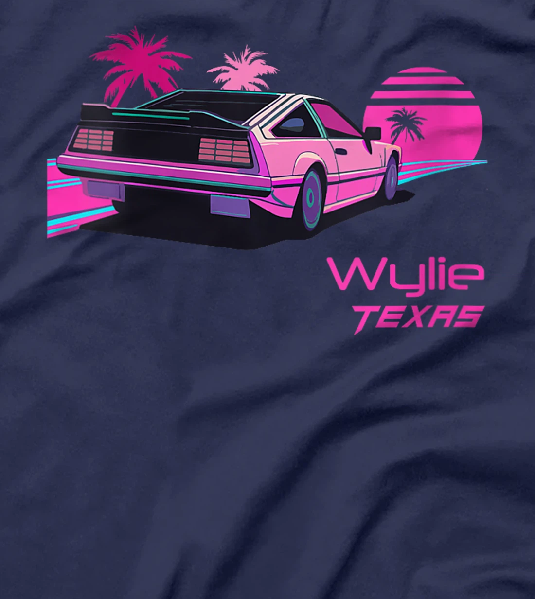 Womens Retro Wylie Texas T-Shirt