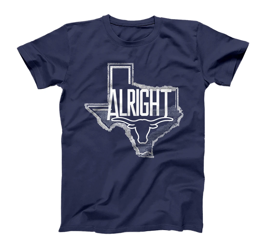 Alright Graphic Design Texas Shape Premium T-Shirt